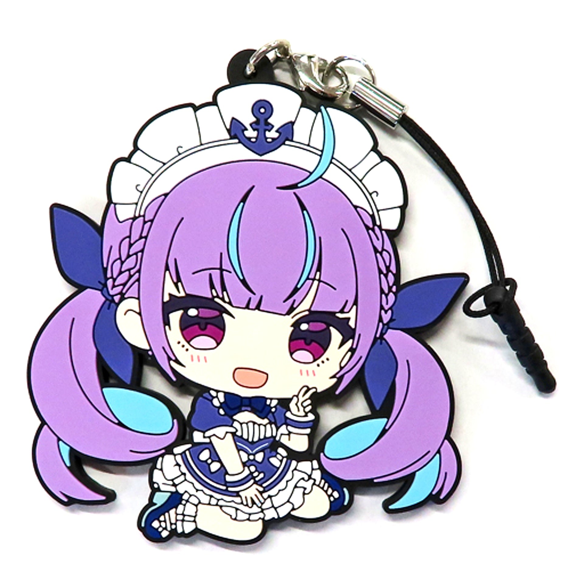 Minato Aqua Hololive 2nd Gen Petanko Trading Rubber Strap hololive SUPER EXPO 2022 Ltd [USED]