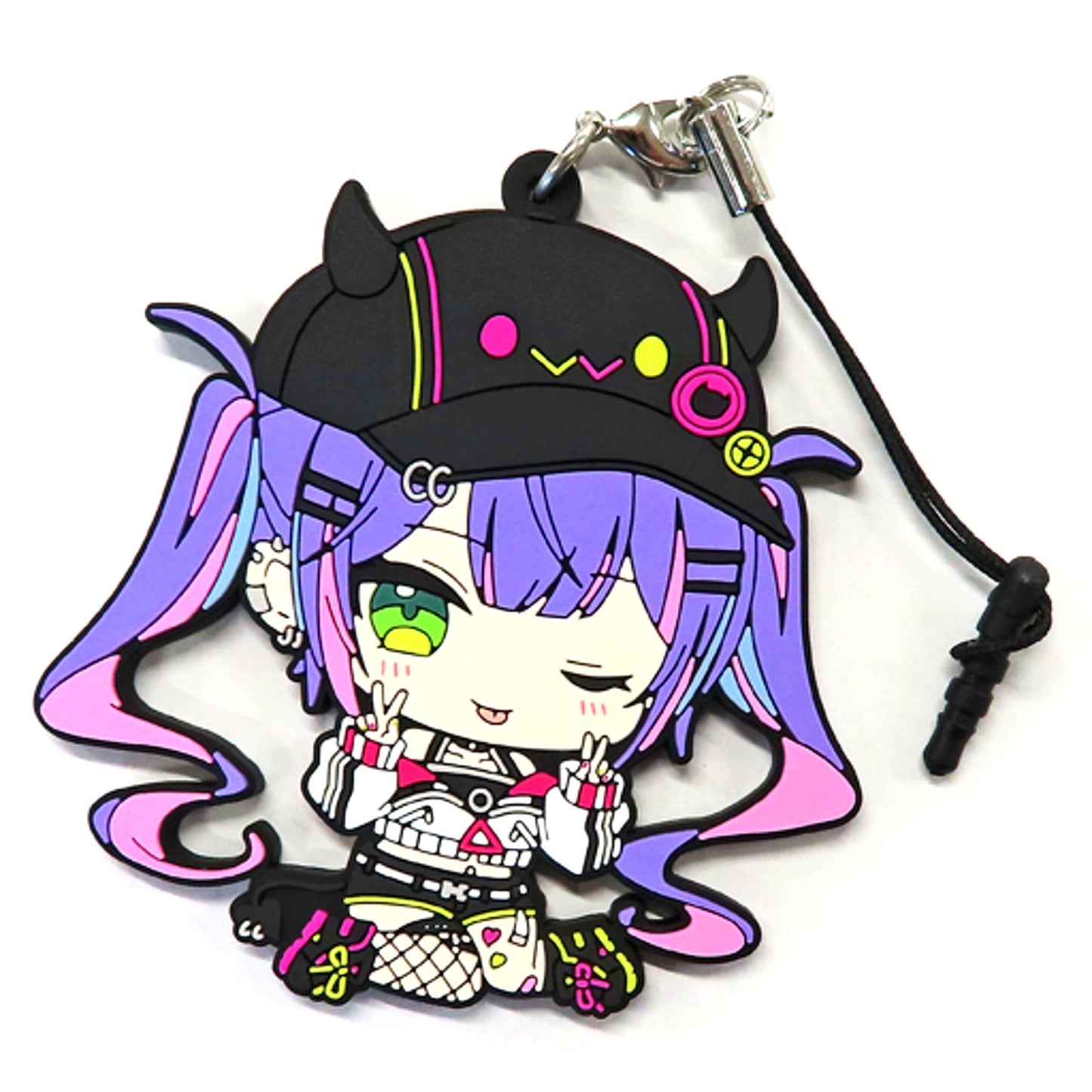 Tokoyami Towa Made-to-Order Limited Hololive Petanko Trading Rubber Strap Gen 4 hololive SUPER EXPO 2022 [USED]
