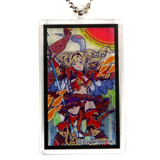 Granblue Fantasy Zeta Hanafuda Acrylic Keychain Granblue Fes 2019 Limited Keychains [USED]