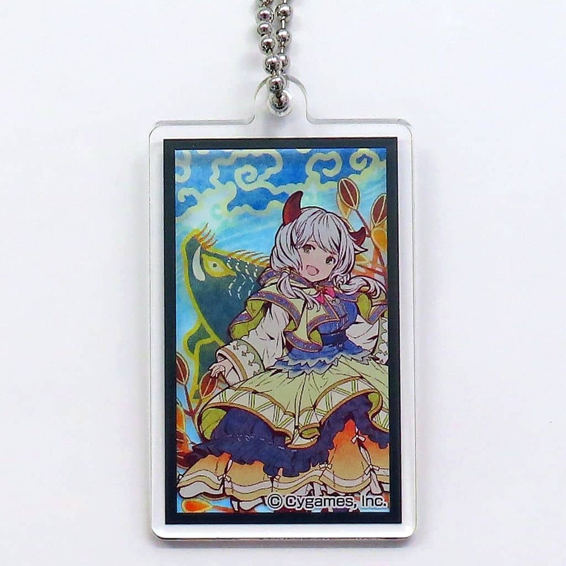 Granblue Fantasy Camieux Hanafuda Acrylic Keychain Granblue Fes 2019 Limited Keychains [USED]