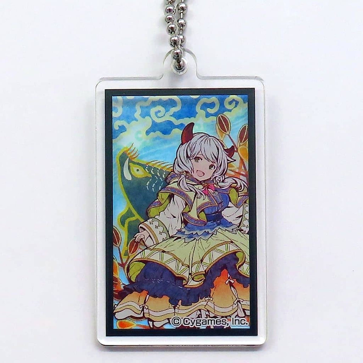 Granblue Fantasy Camieux Hanafuda Acrylic Keychain Granblue Fes 2019 Limited Keychains [USED]