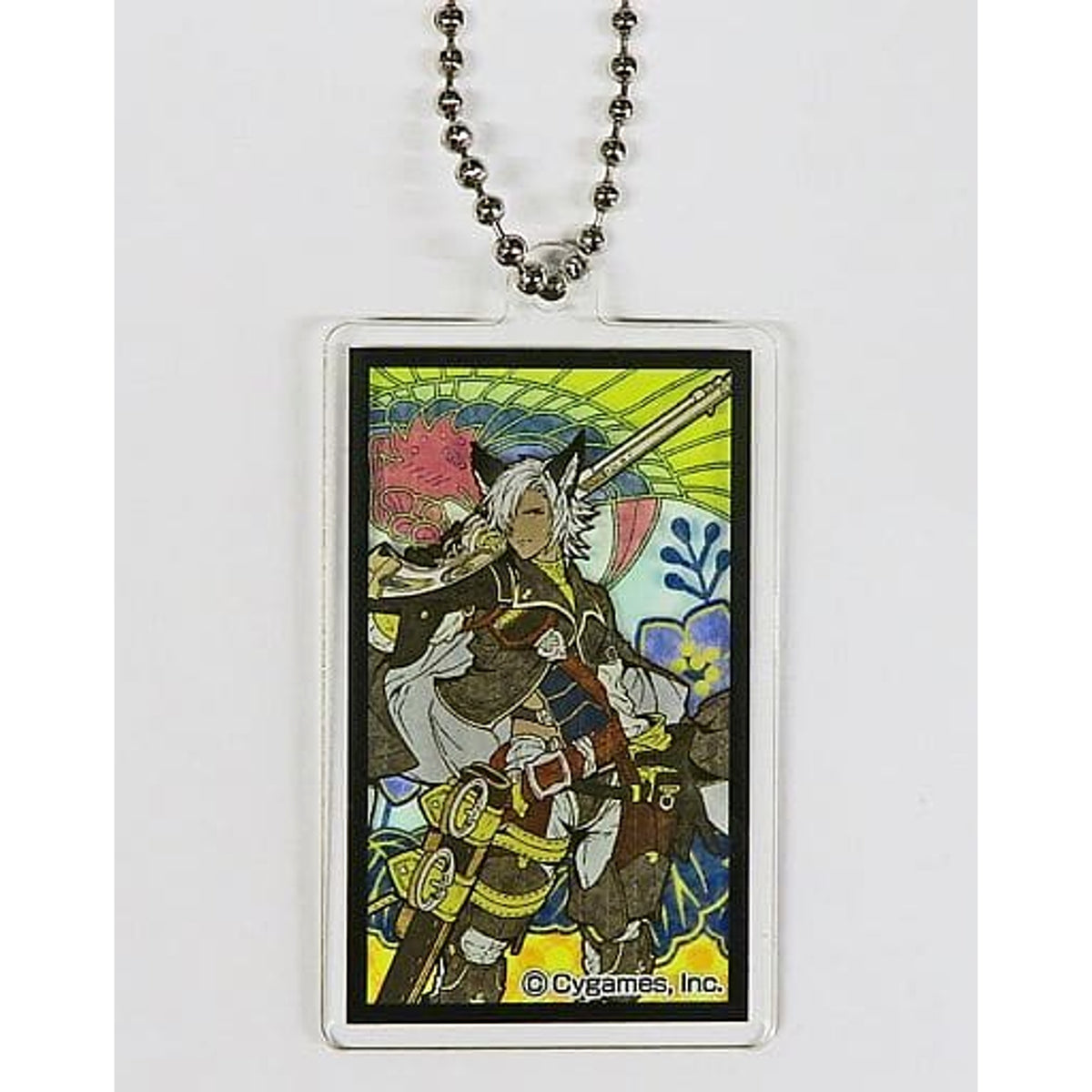 Granblue Fantasy Eustace Hanafuda Acrylic Keychain Granblue Fes 2019 Limited Keychains [USED]
