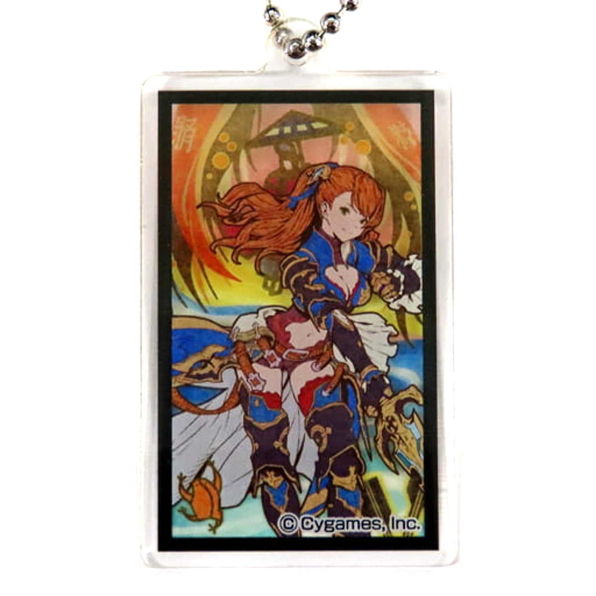 Granblue Fantasy Beatrix Hanafuda Acrylic Keychain Granblue Fes 2019 Limited Keychains [USED]
