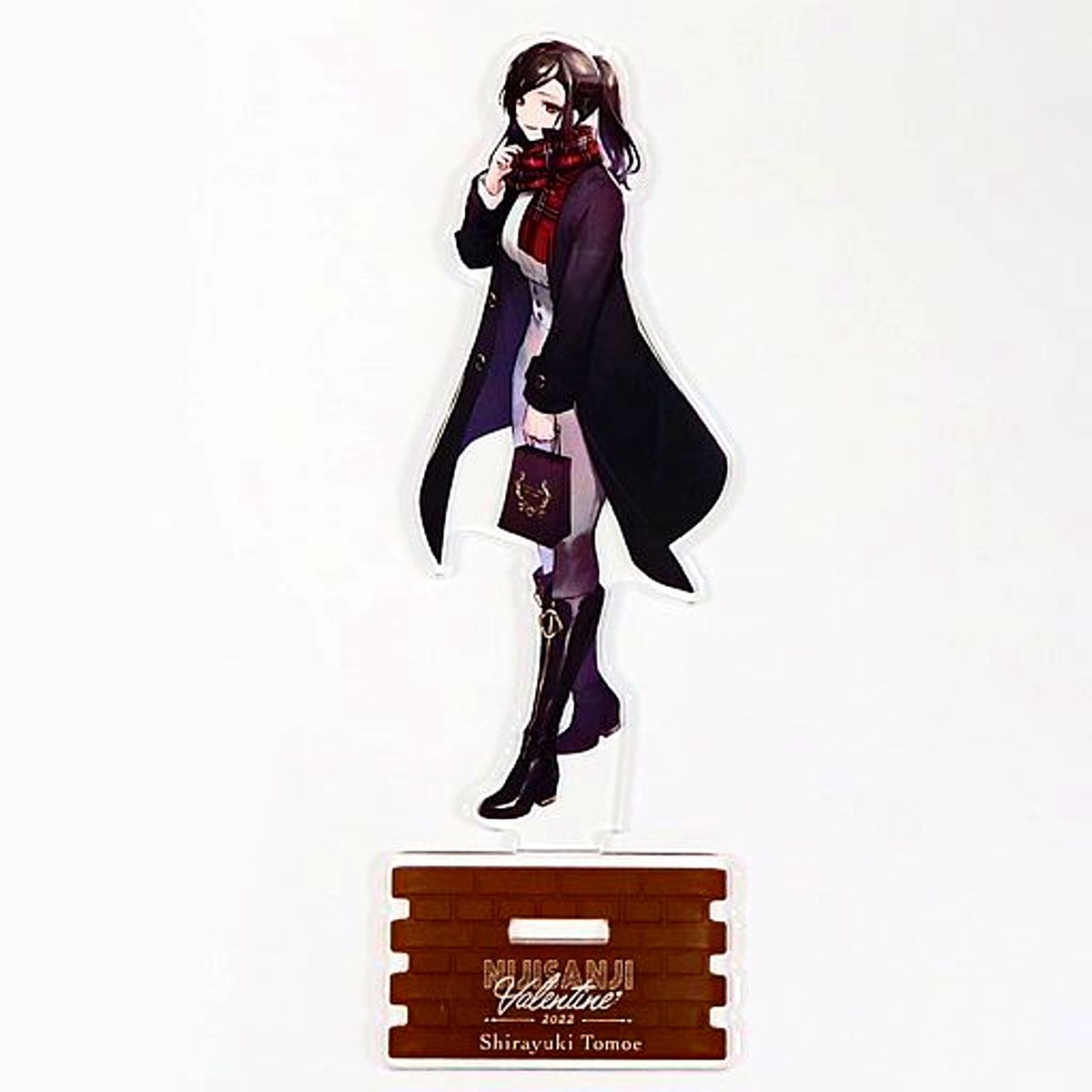 Shirayuki Tomoe Acrylic Stand Virtual YouTuber Nijisanji Valentine 2022 [USED]