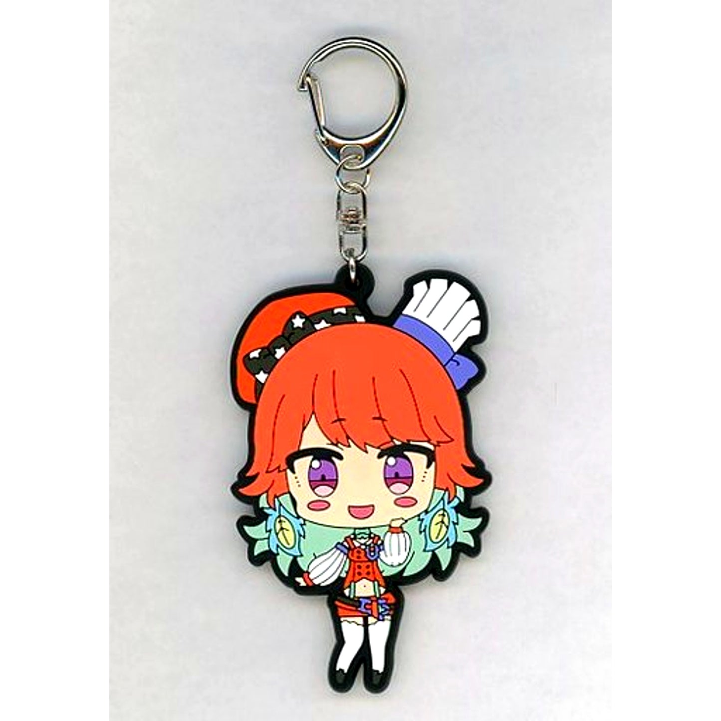 Takanashi Kiara Hololive English Rubber Keychain Tsukumo Collab [USED]