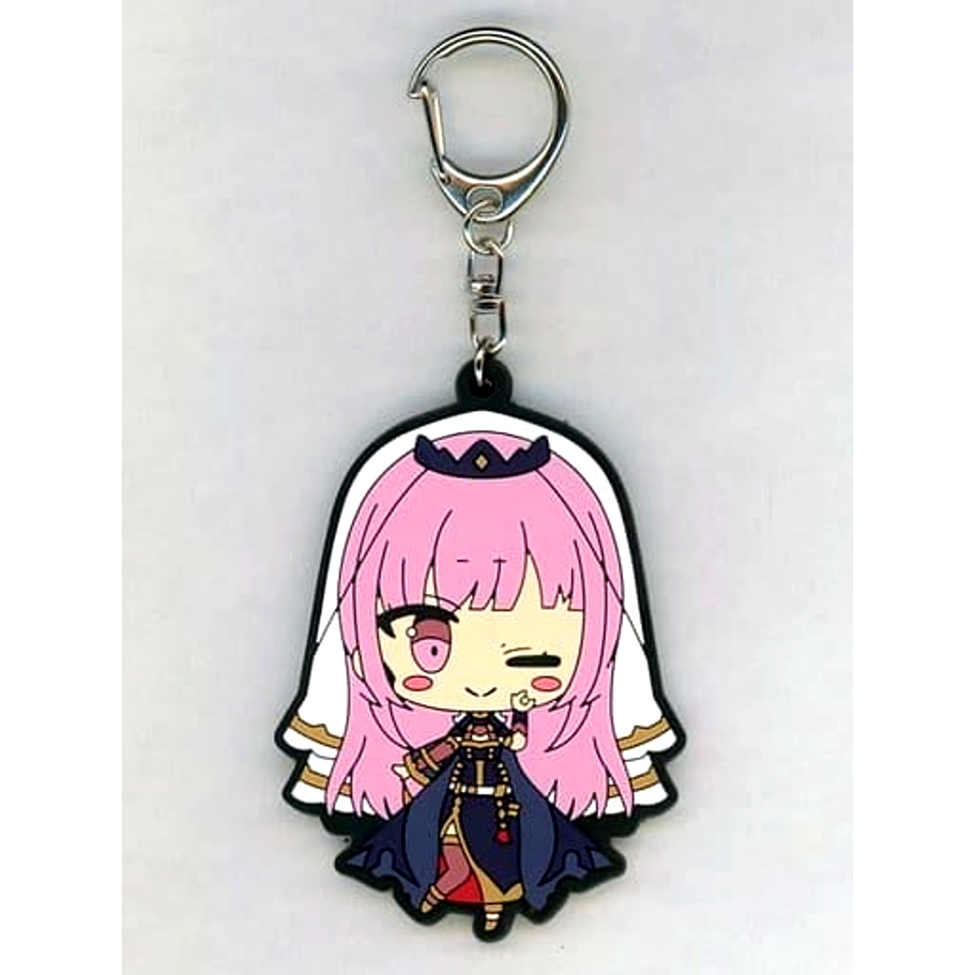 hololive English x Tsukumo Mori Calliope Rubber Keychain [USED]