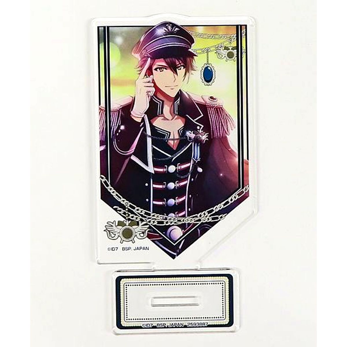 Ryunosuke Tsunashi IDOLiSH7 Acrylic Plate with Stand Amusement Ichiban Cafe 2020 Anniversary [USED]