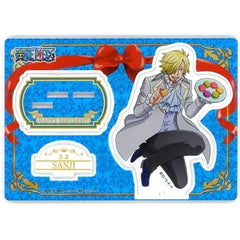 One Piece Sanji Birthday Acrylic Stand Sanji Birthday Celebration 2019 Straw Store Limited Acrylic Stands [USED]