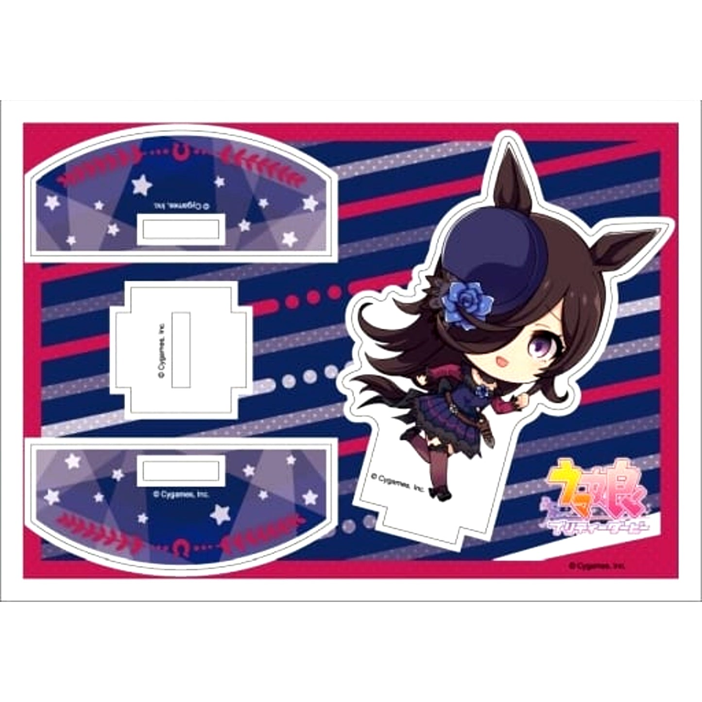 Rice Shower Uma Musume: Pretty Derby Chara Puchi Race! Acrylic Stand 2nd Edition [USED]