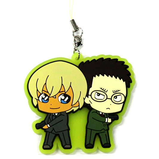 Toru Amuro Yuya Kazami Detective Conan Chocokawa Rubber Strap Vol.2 Box Purchase Bonus [USED]