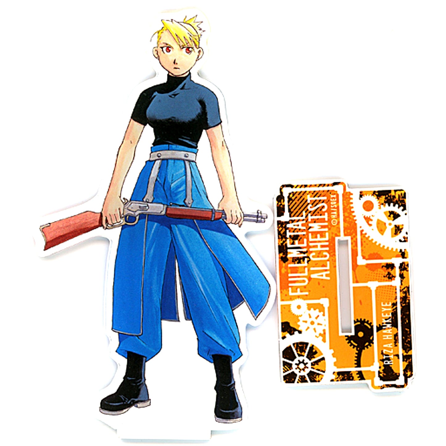 Riza Hawkeye Fullmetal Alchemist Exhibition RETURNS BIG Acrylic Stand [USED]