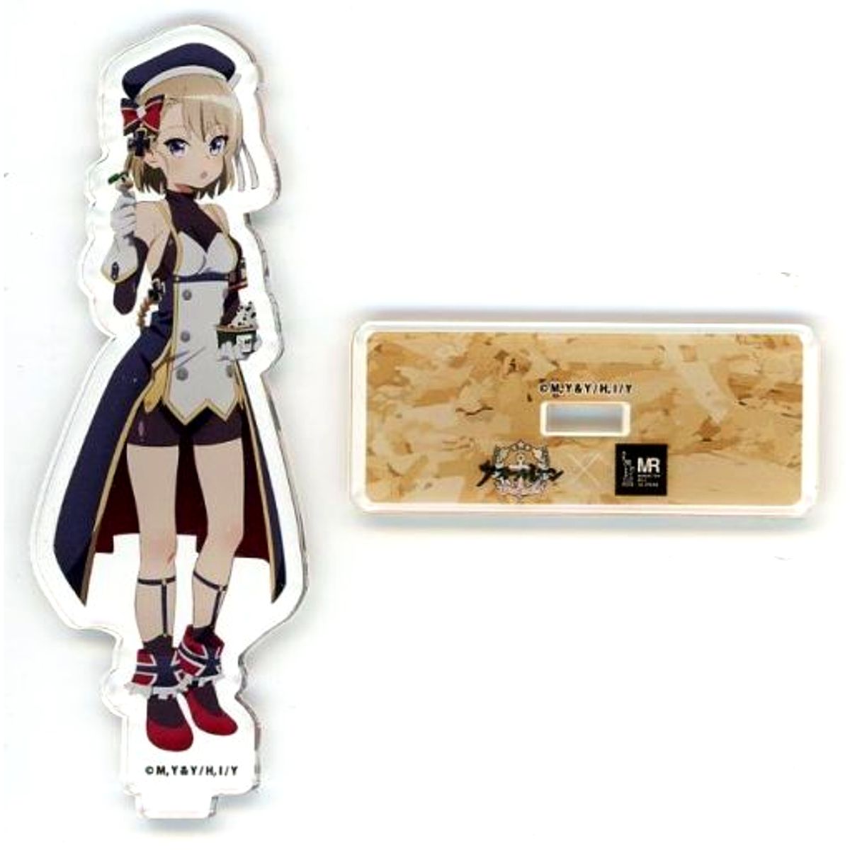 Z23 Acrylic Stand Azur Lane Bisoku Zenshin! x Manhattan Roll Ice [USED]