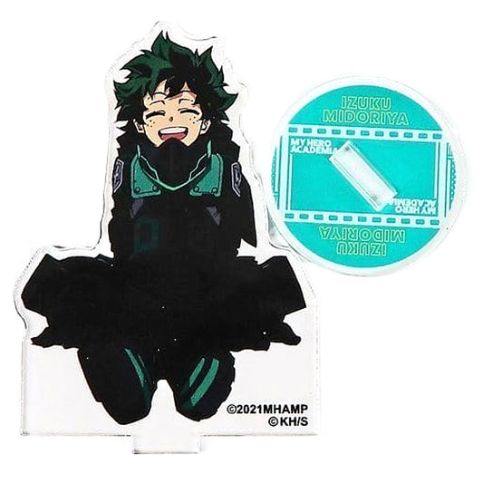 My Hero Academia: World Heroes' Mission Izuku Midoriya Newly Drawn Acrylic Stand Toho Animation Store Limited Bonus Included with Blu-ray/DVD PLUS ULTRA Edition Acrylic Stands [USED]