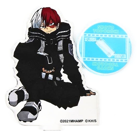 My Hero Academia: World Heroes' Mission Shoto Todoroki Newly Drawn Acrylic Stand Toho Animation Store Limited Bonus Included with Blu-ray/DVD PLUS ULTRA Edition Acrylic Stands [USED]