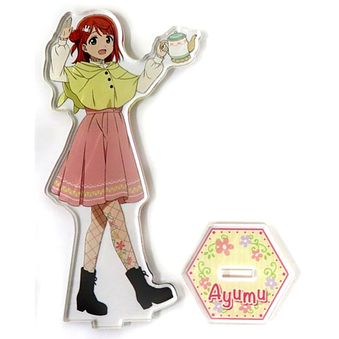Ayumu Uehara Big Acrylic Stand Easter Party Sega Collab Cafe Love Live! Nijigasaki High School Idol Club [USED]