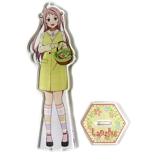 Lanzhu Zhong Big Acrylic Stand Easter Party Sega Collab Cafe Love Live! Nijigasaki High School Idol Club [USED]