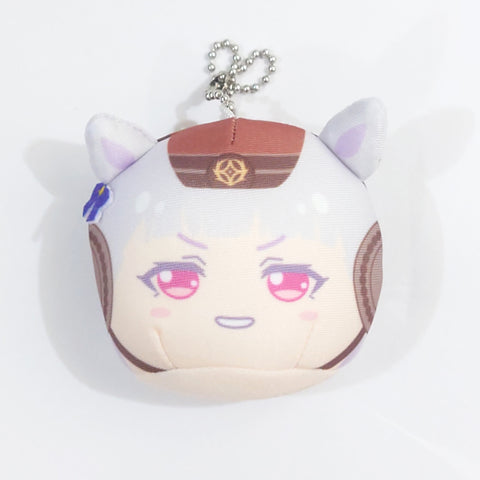 Umamusume: Pretty Derby Gold Ship Omanjuu Niginigi Mascot 2 Keychains [USED] — photo 1