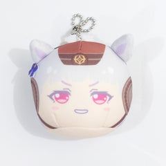 Umamusume: Pretty Derby Gold Ship Omanjuu Niginigi Mascot 2 Keychains [USED]