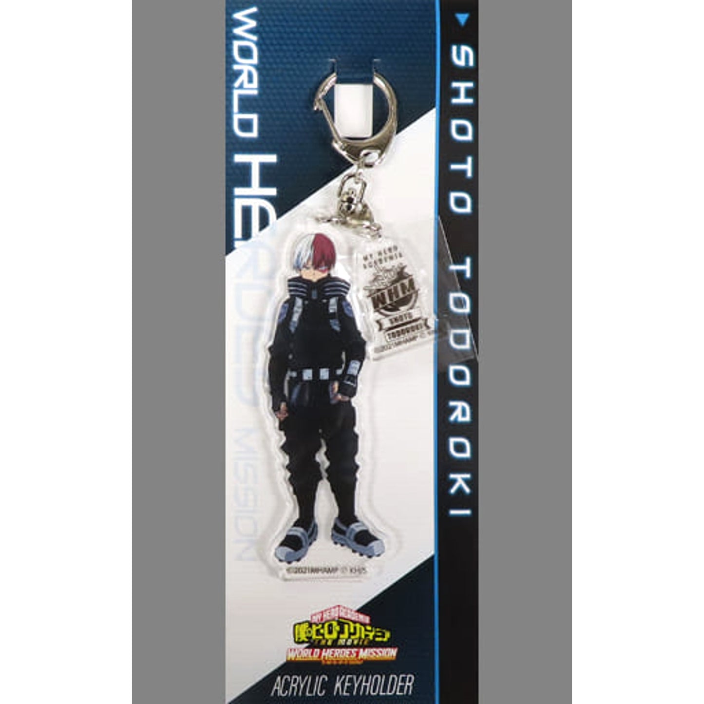 Shoto Todoroki C Stealth Suit My Hero Academia: World Heroes' Mission Acrylic Keychain with Motif [USED]