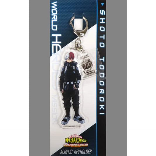 Shoto Todoroki C Stealth Suit My Hero Academia: World Heroes' Mission Acrylic Keychain with Motif [USED]