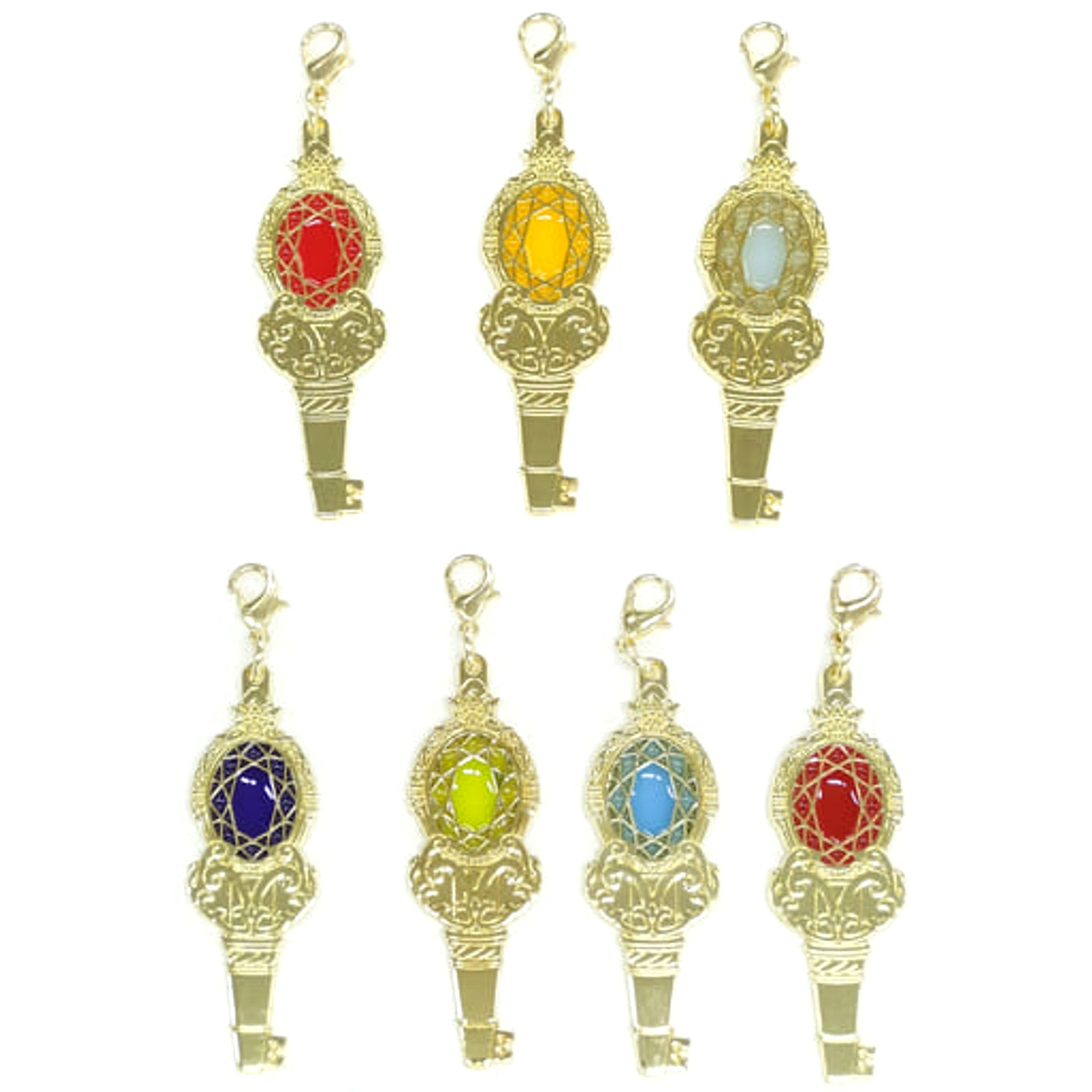Disney: Twisted-Wonderland Hearts Labur Dormitory & Others All 7 Types Set Ichiban Kuji Part 6 Magical Pen Charm Prize J Charm [USED]