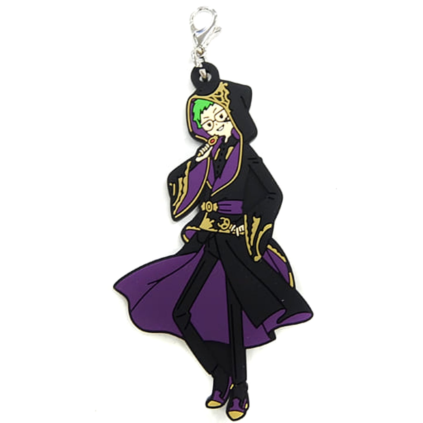 Disney: Twisted-Wonderland Trey Clover Ceremonial Outfit Ver. Ichiban Kuji Part 6 Rubber Charm Prize K Charm [USED]