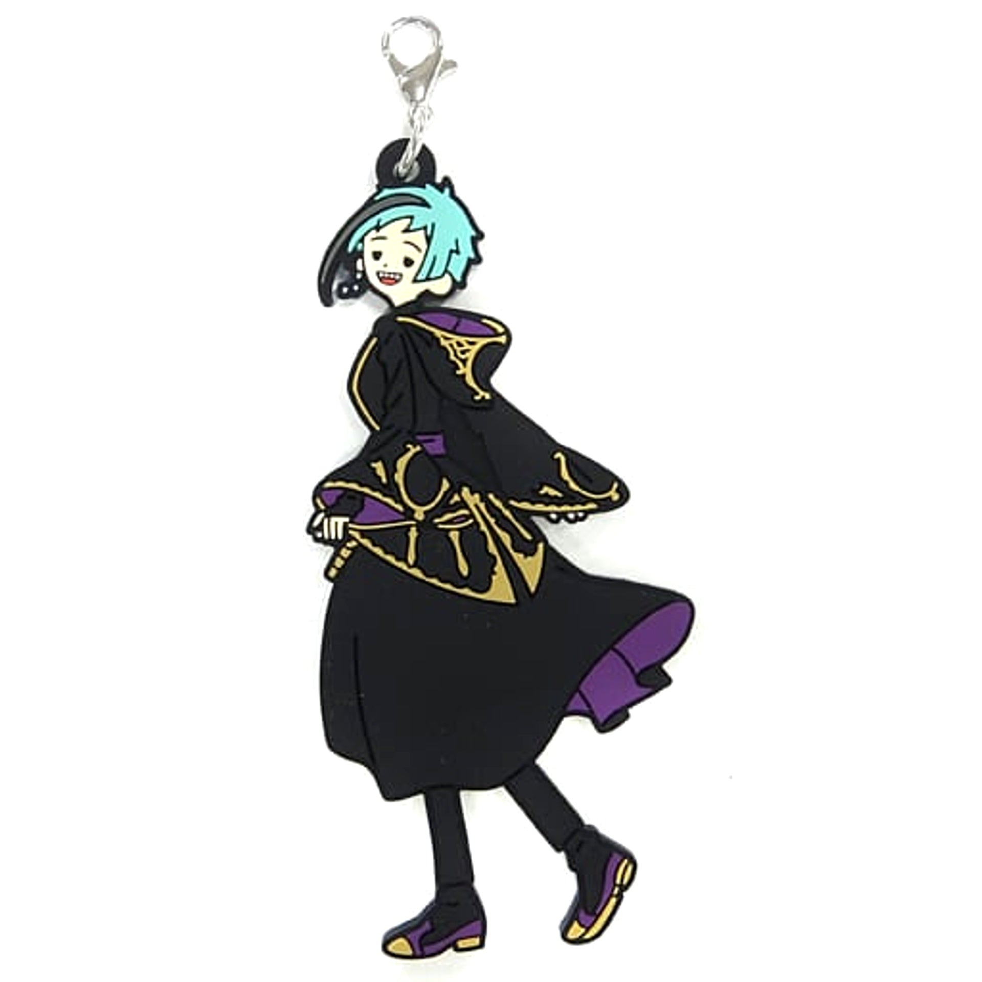 Disney: Twisted-Wonderland Floyd Leech Ceremonial Outfit Ver. Ichiban Kuji Part 6 Rubber Charm Prize K [USED]