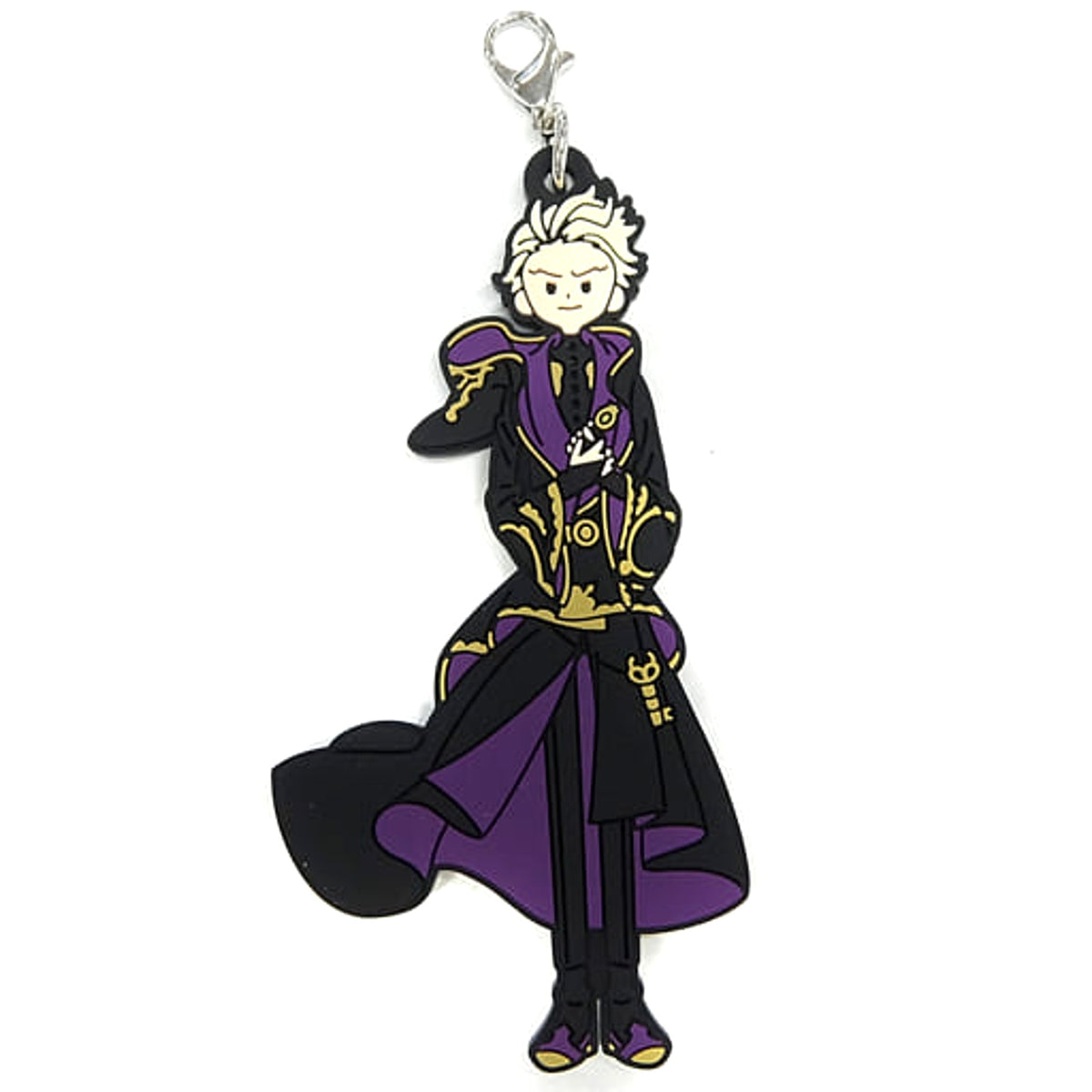 Disney: Twisted-Wonderland Sebek Zigvolt Ceremonial Outfit Ver. Ichiban Kuji Part 6 Rubber Charm Prize K Charm [USED]