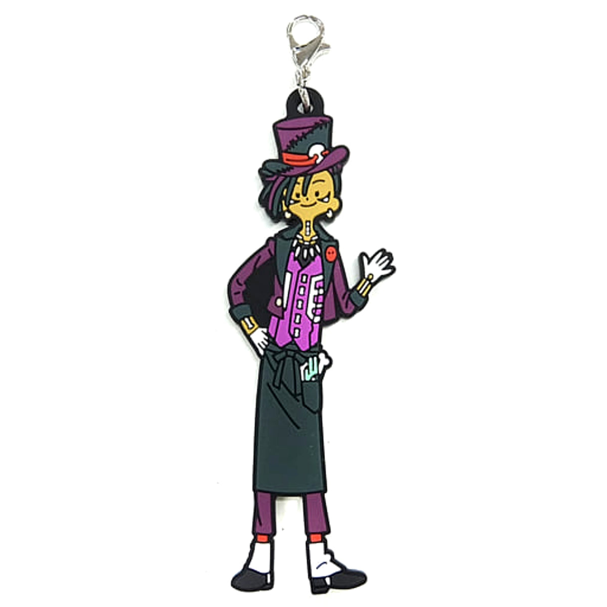 Disney: Twisted-Wonderland Sam Ceremonial Outfit Ver. Ichiban Kuji Part 6 Rubber Charm Prize K Charm [USED]