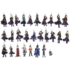 Disney: Twisted-Wonderland Riddle Rosehearts & Others Ceremonial Outfit Ver. All 28 Types Set Ichiban Kuji Part 6 Rubber Charm Prize K Charm [USED]
