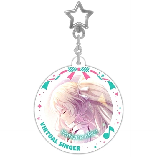 Hatsune Miku Empty Sekai Project SEKAI Colorful Stage! feat. Hatsune Miku Pitatto Keychain [USED]