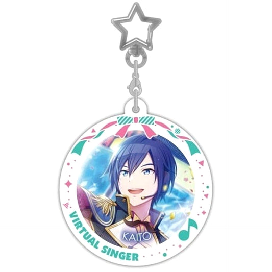 Hatsune Miku: Colorful Stage! Wonderland no Sekai no Kaito Pitatto Keychain Keychains [USED]