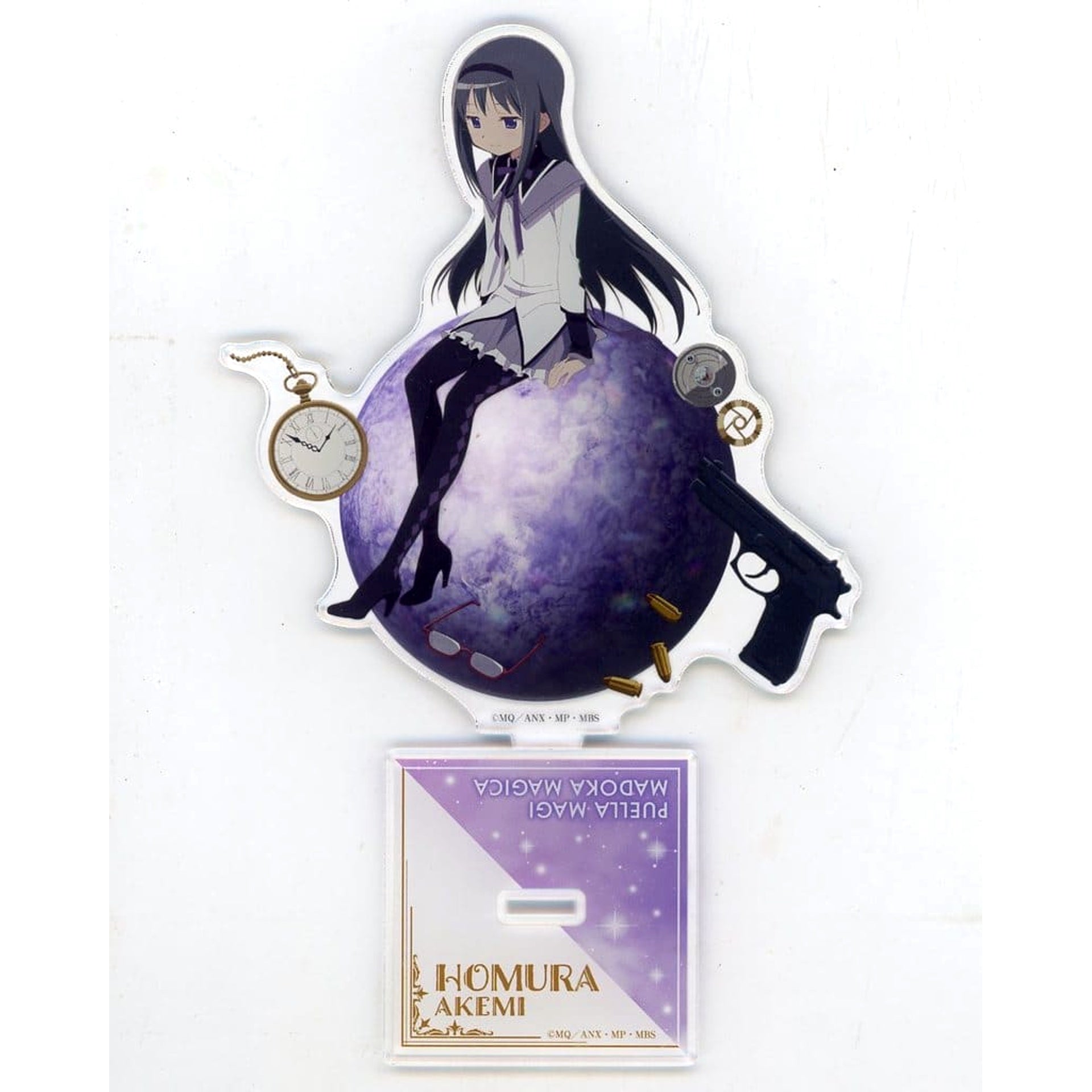 Puella Magi Madoka Magica Homura Akemi Acrylic Stand Big Don Quijote Limited Acrylic Stands [USED]