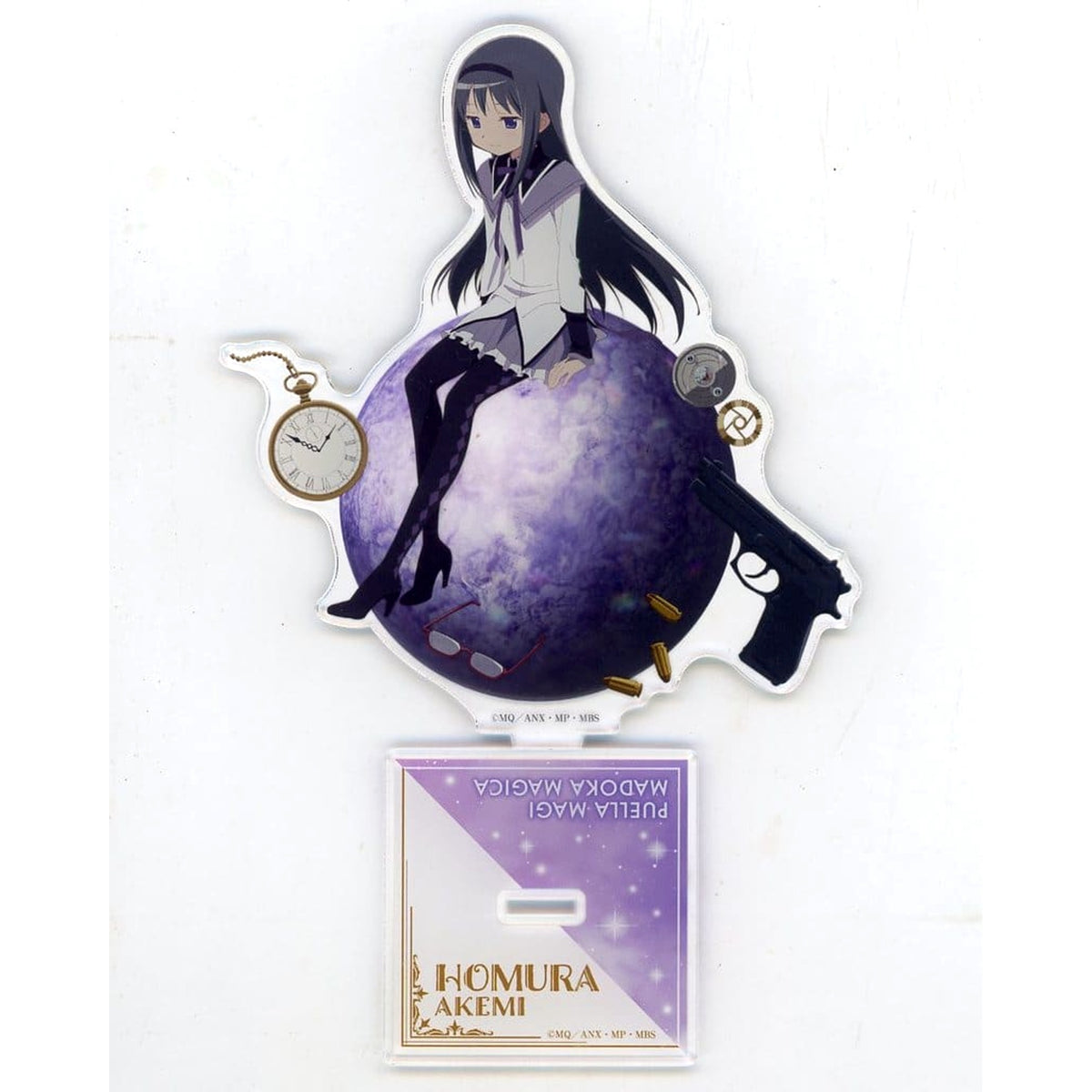Puella Magi Madoka Magica Homura Akemi Acrylic Stand Big Don Quijote Limited Acrylic Stands [USED]