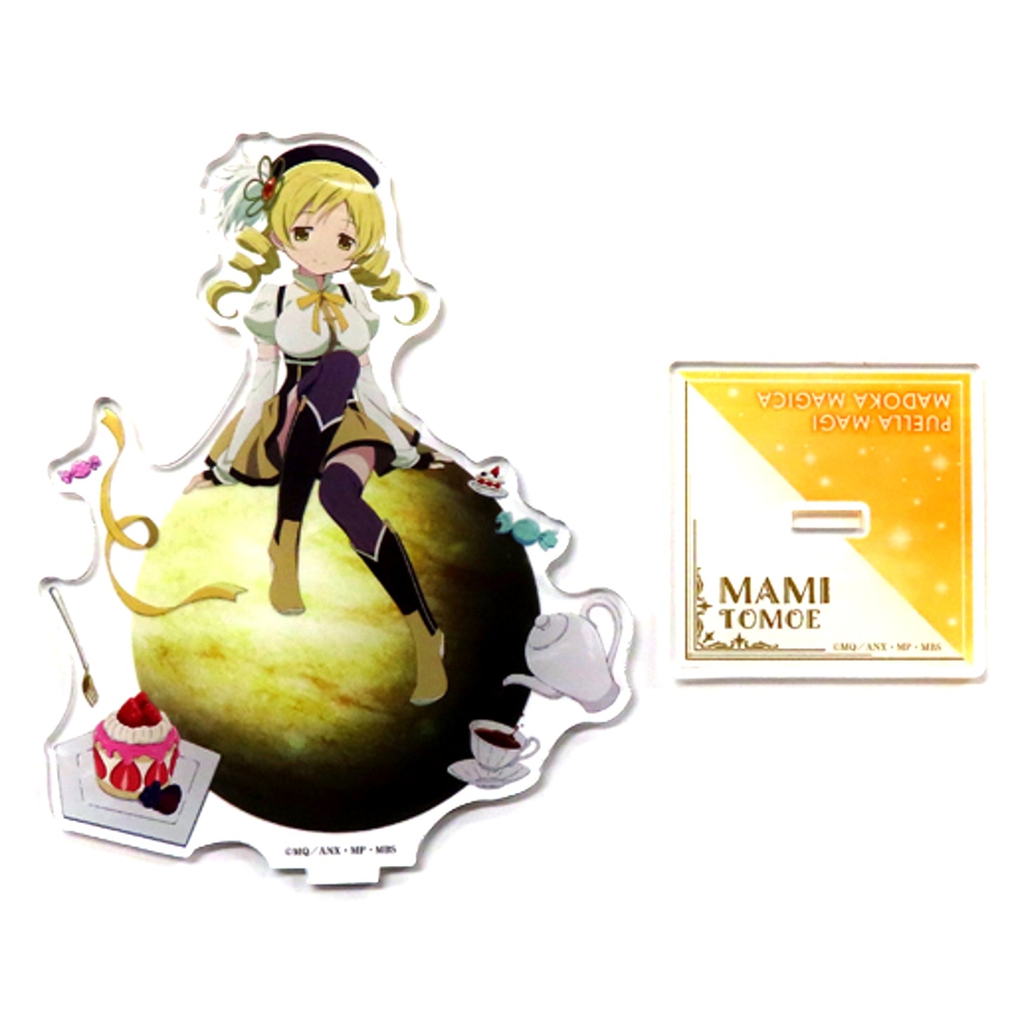 Mami Tomoe Puella Magi Madoka Magica x Don Quijote BIG Acrylic Stand [USED]