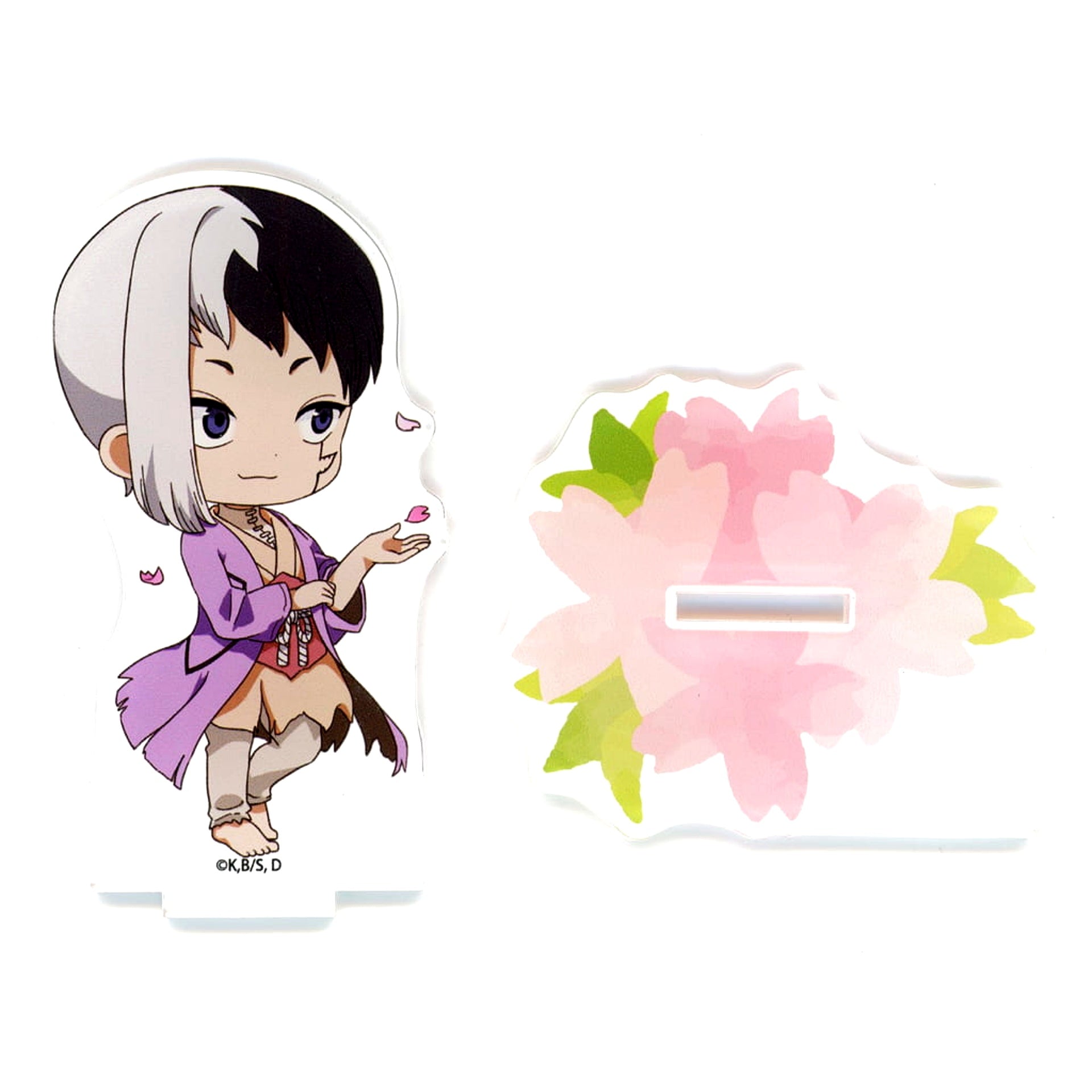 Gen Asagiri Dr. STONE Sakura Newly Drawn Acrylic Stand [USED]