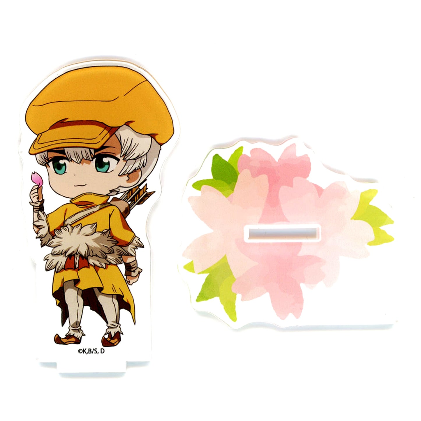 Ukyo Saionji Dr. STONE Sakura Newly Drawn Acrylic Stand [USED]