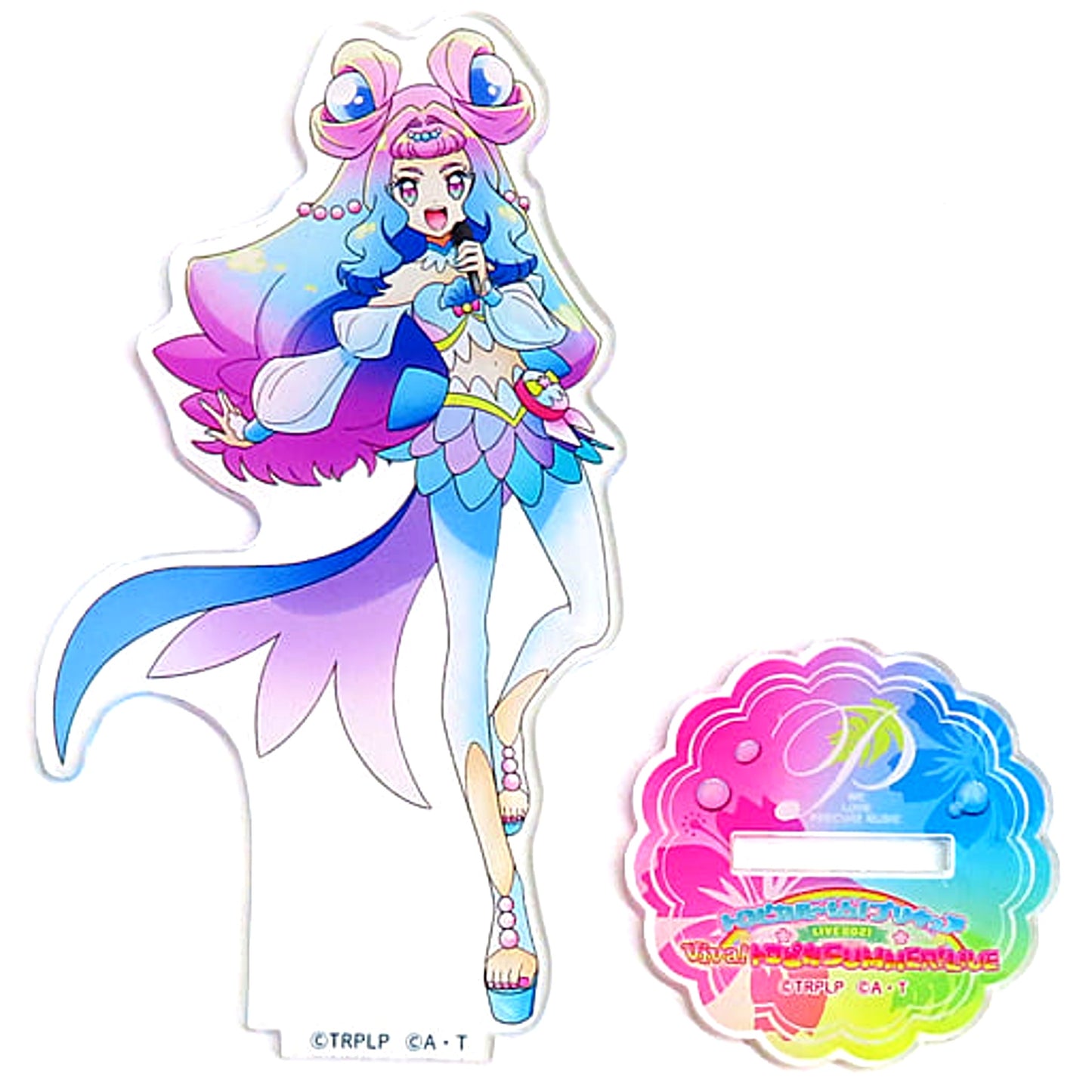 Cure La Mer Tropical-Rouge! Pretty Cure LIVE2021 Viva! Tropica SUMMER! LIVE Acrylic Stand [USED]
