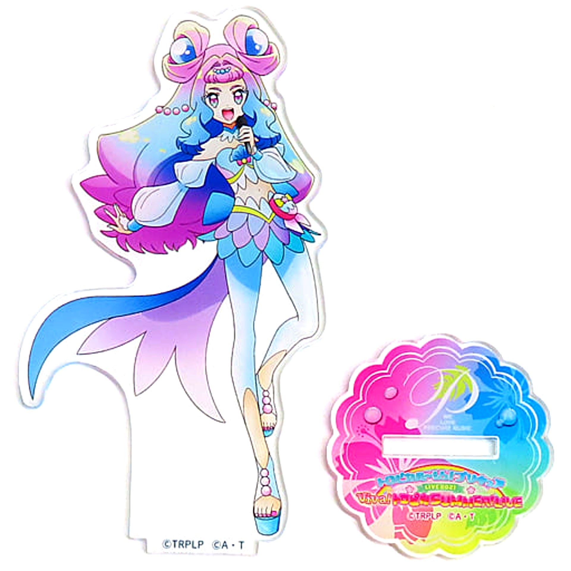 Cure La Mer Tropical-Rouge! Pretty Cure LIVE2021 Viva! Tropica SUMMER! LIVE Acrylic Stand [USED]