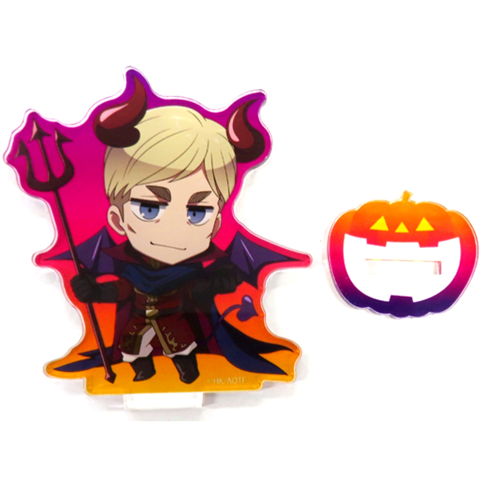 Erwin Smith Attack on Titan x Princess Cafe Acrylic Stand Halloween [USED]