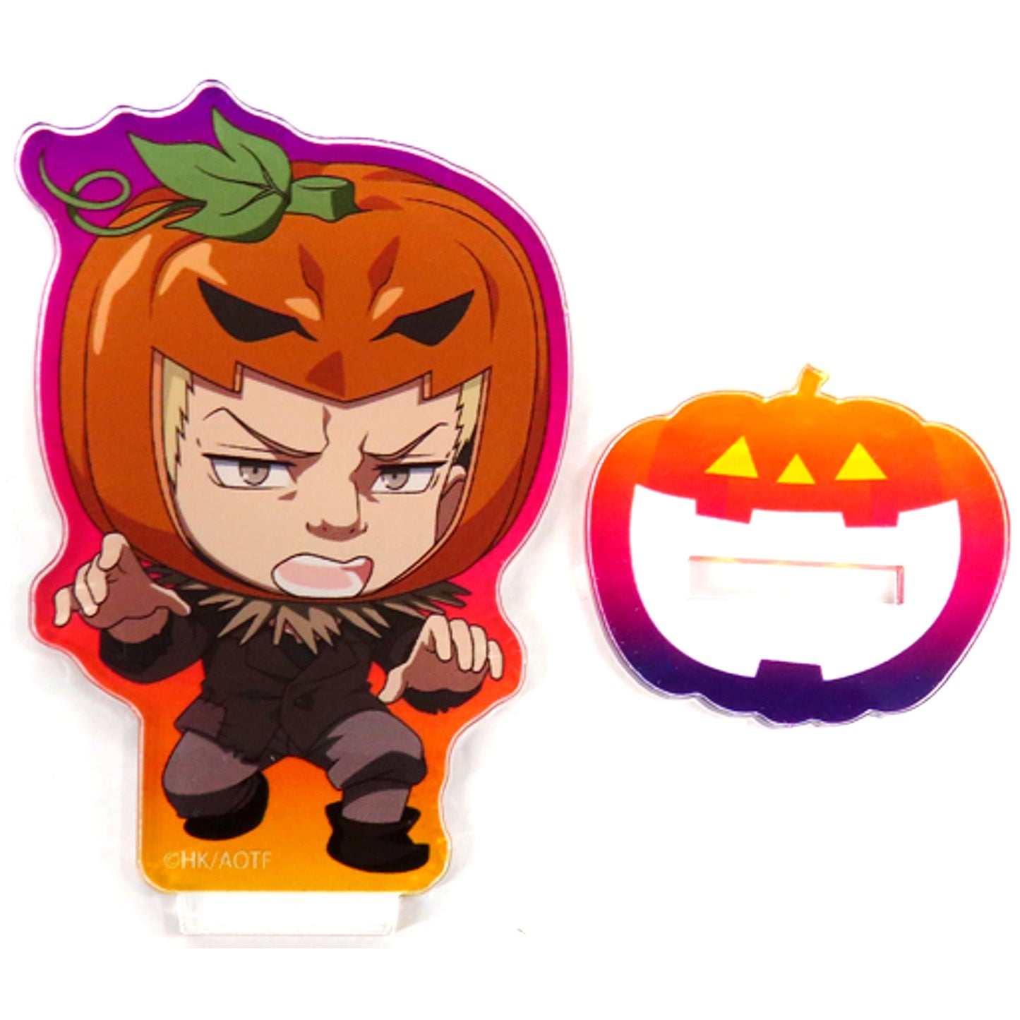 Reiner Braun Attack on Titan x Princess Cafe Acrylic Stand Halloween [USED]