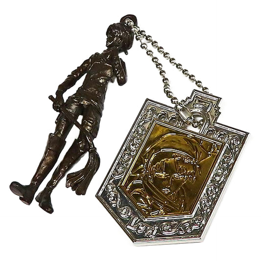 Levi Ackerman Cleaning Attack on Titan: The Real Collectable Figure Universal Studios Japan 2020 Limited Key Chain [USED]