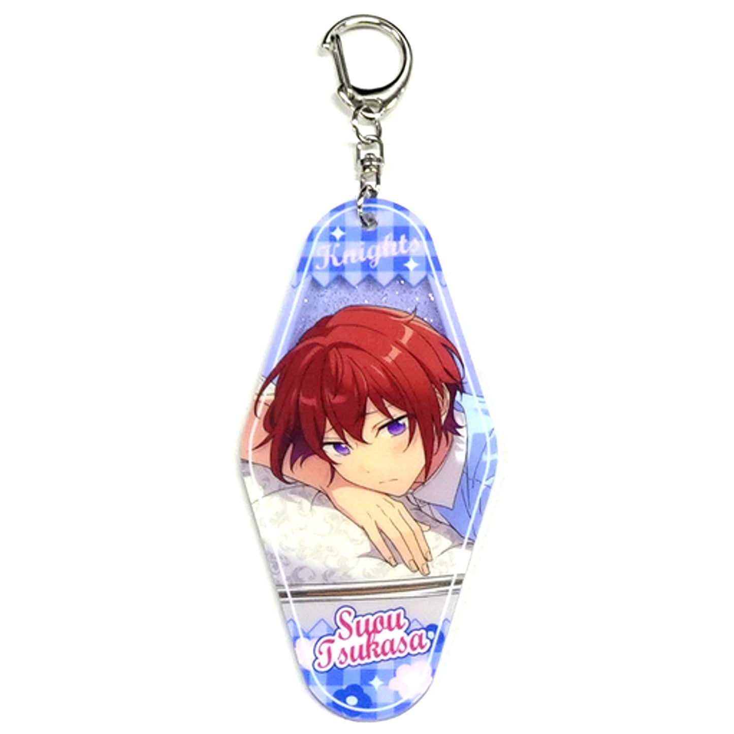 Tsukasa Suou Ensemble Stars!! Flower Companion Acrylic Keychain B Group China 1st Anniv Cafe Limited [USED]