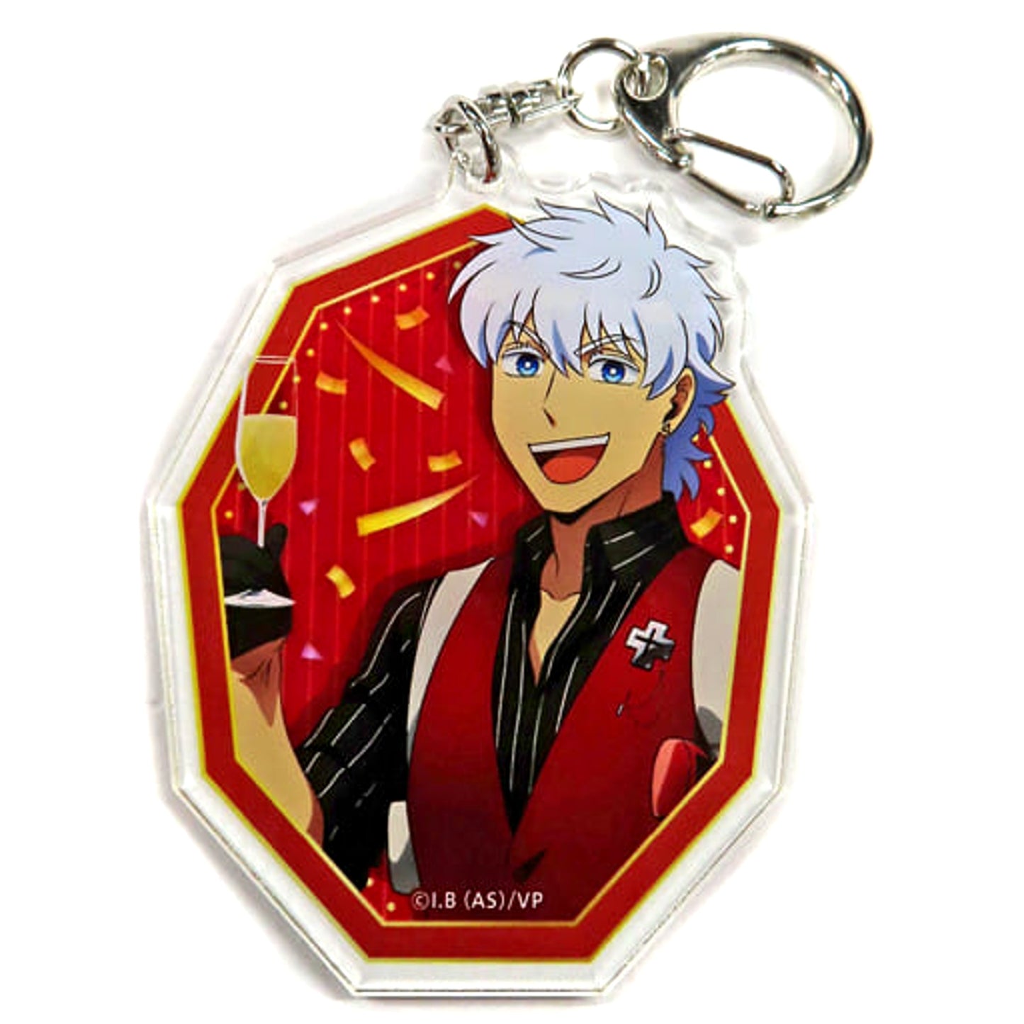 Ronald Suit Ver. The Vampire Dies in No Time Kyoran no Utage Kuji Merikuri Akeome Kotoyoro! Acrylic Keychain Kujibikido Limited Prize B-2 [USED]
