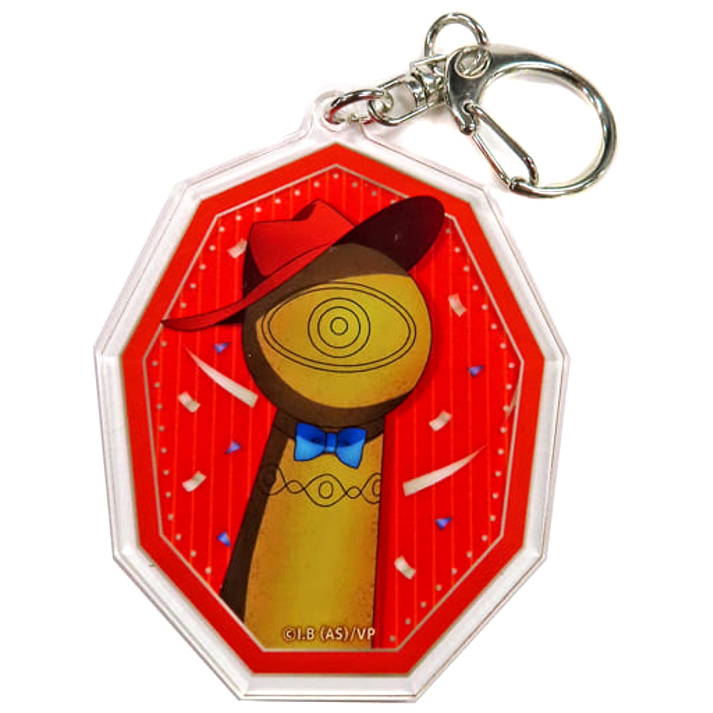 Mebiyatsu Suit Ver. The Vampire Dies in No Time Kyoran no Utage Kuji Merikuri Akeome Kotoyoro! Acrylic Keychain Kujibikido Limited Prize B-4 [USED]