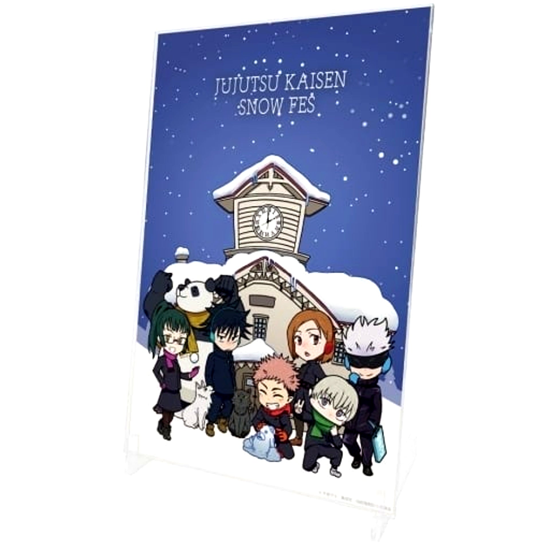 Jujutsu Kaisen Snow Fes Ver. Sketch-Style Acrylic Art Stand (Group) [USED]