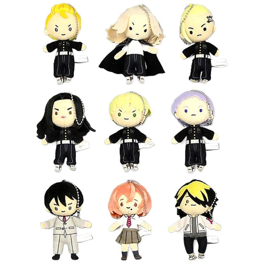 Tokyo Revengers Manjiro Sano & Others TORUPAKA! Plush Toys Sugar Pouch All 9 Types Set Keychains [USED]