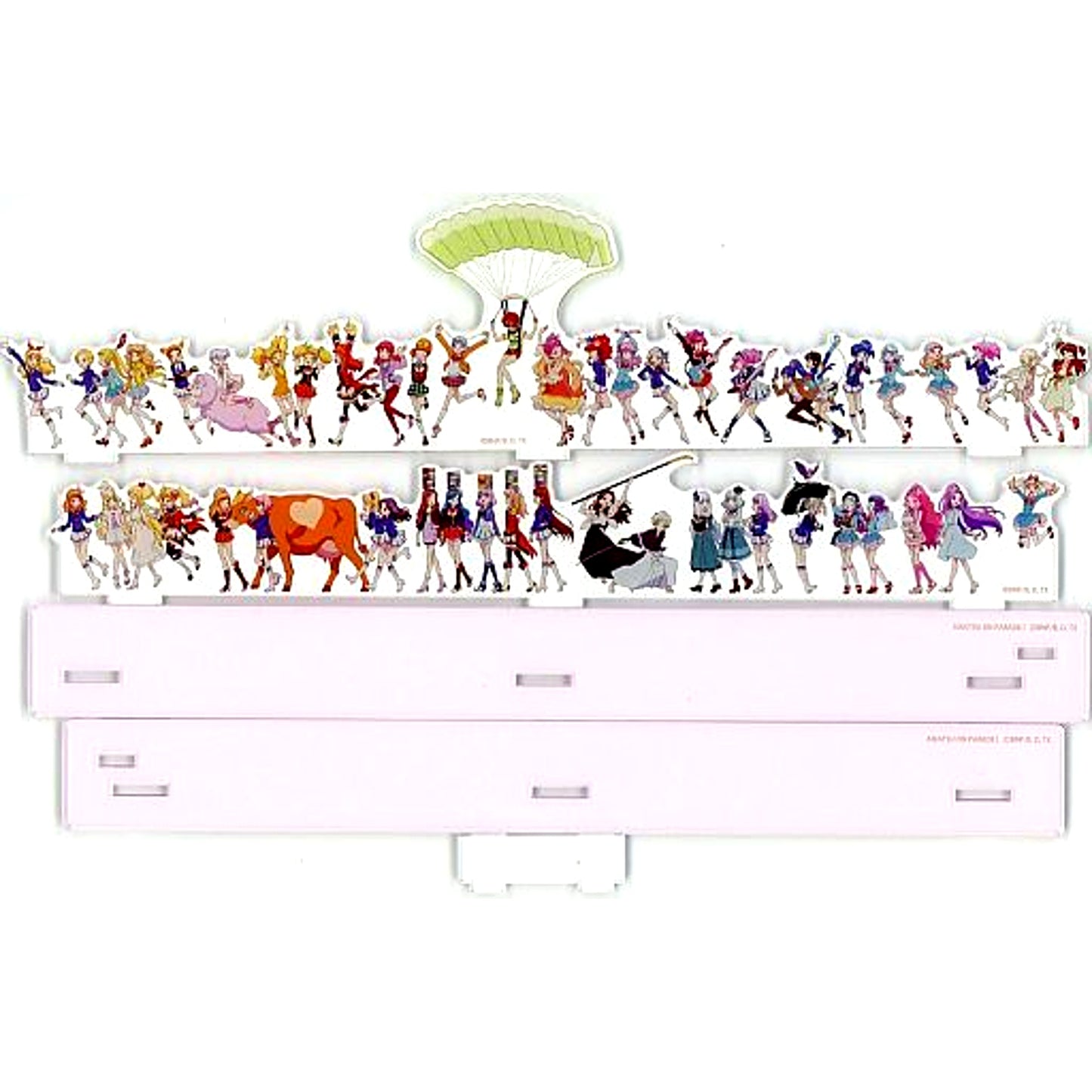 All Idols Aikatsu on Parade! All Aikatsu! Museum Goods Acrylic Diorama [USED]