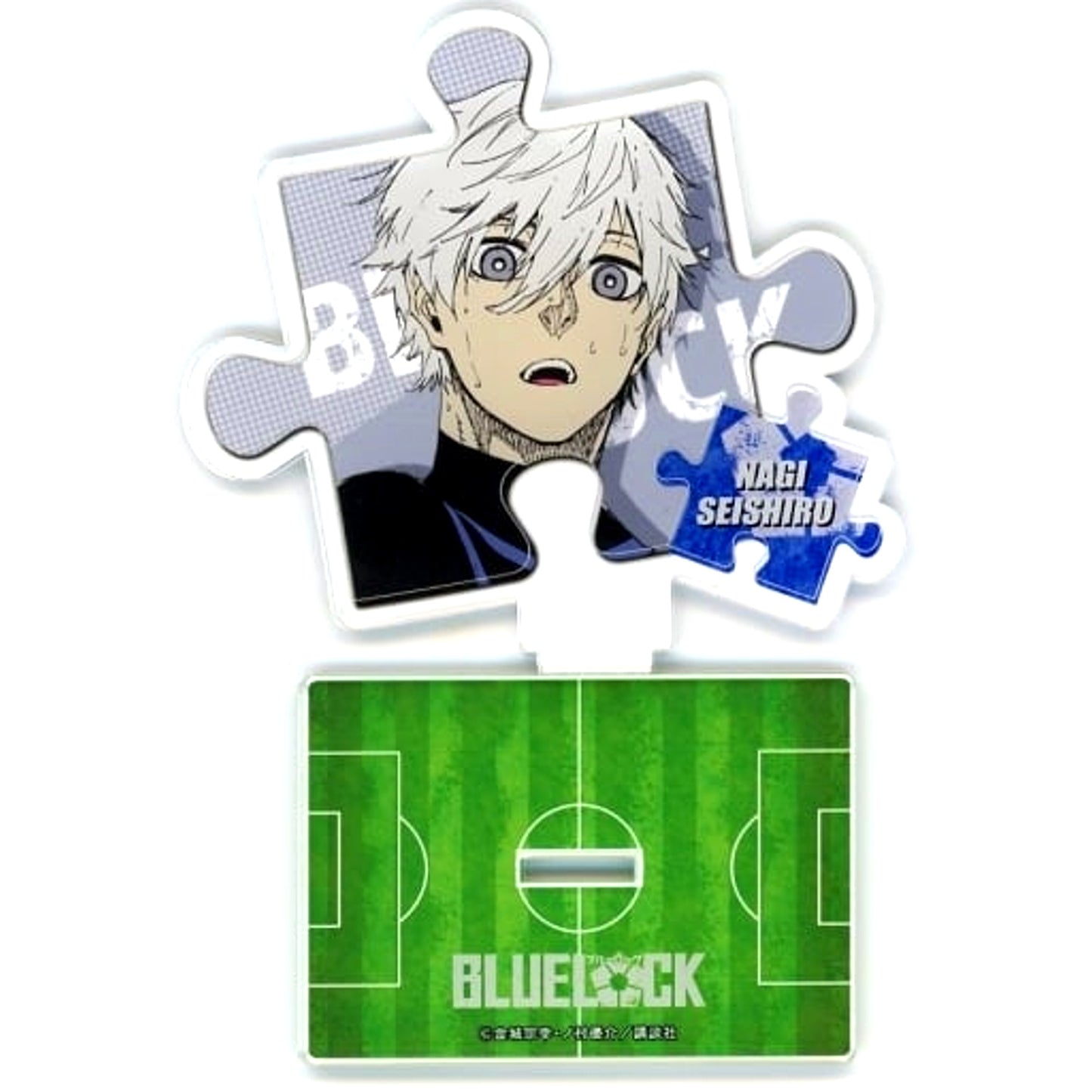 Seishiro Nagi B-5 Prize Acrylic Stand Blue Lock DMM Scratch [USED]