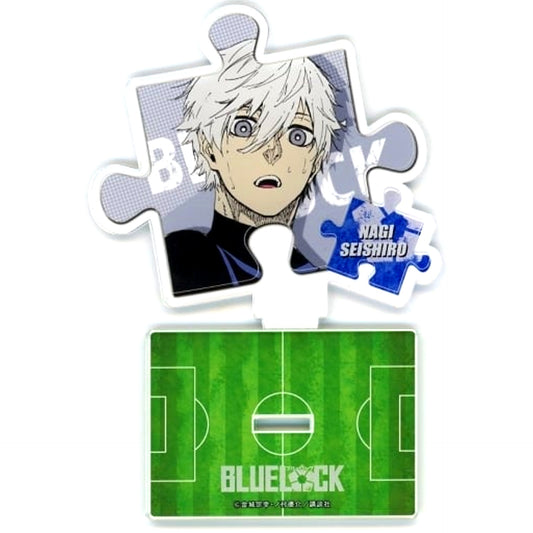 Seishiro Nagi B-5 Prize Acrylic Stand Blue Lock DMM Scratch [USED]